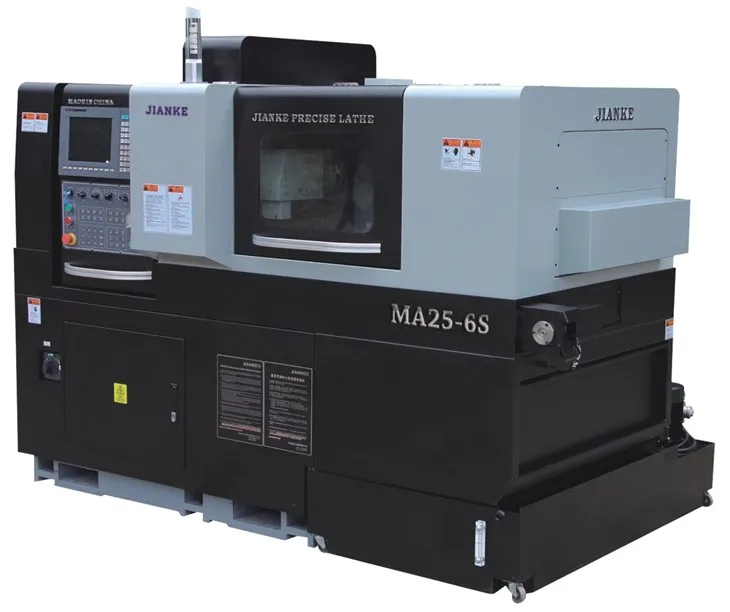 6-axis Double Spindle Swiss CNC Lathe MA25-6S